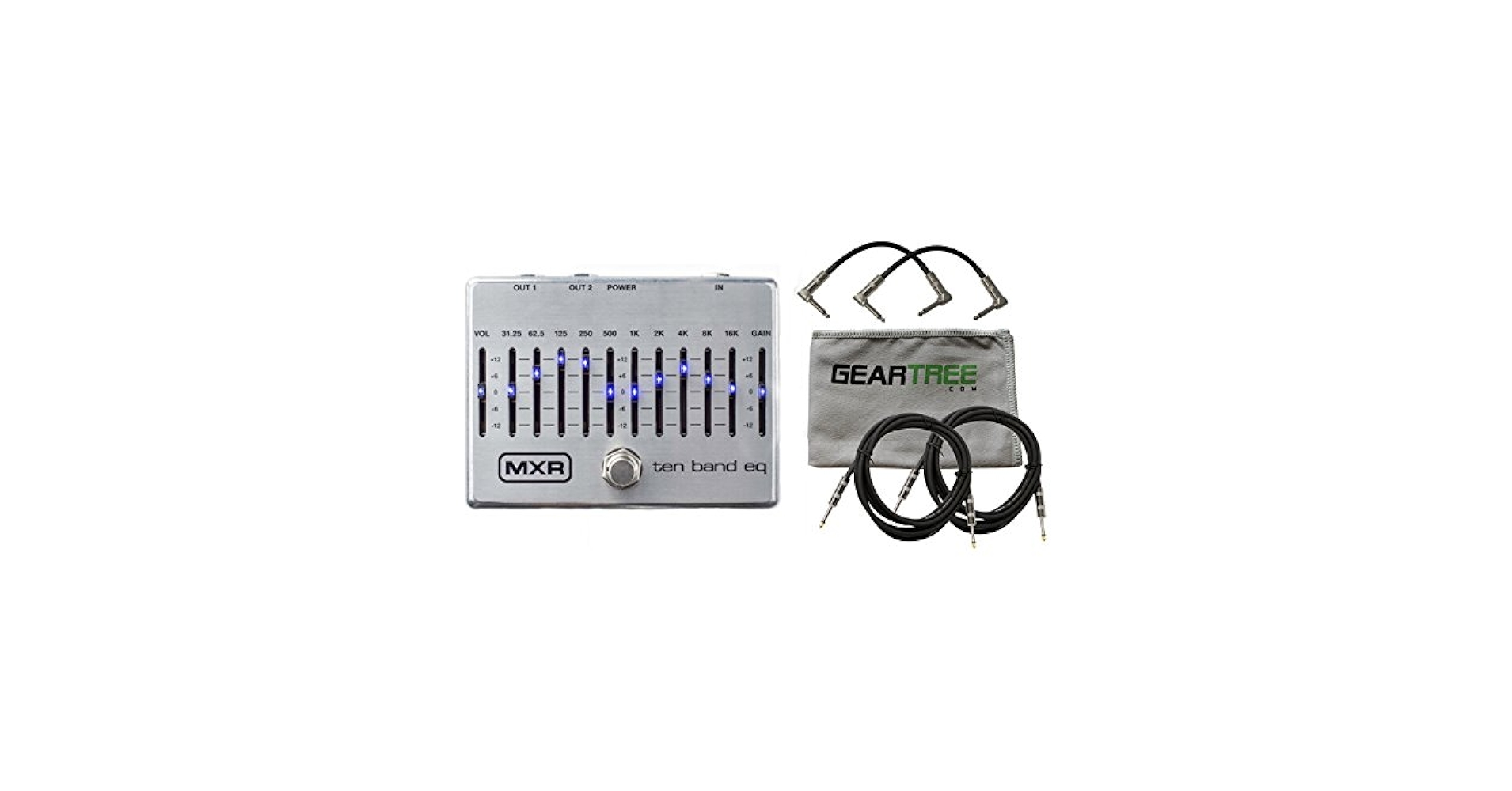ギター MXR M108S 10 Band Graphic EQ MXR M108S Ten Band EQ Pedal | Sweetwater